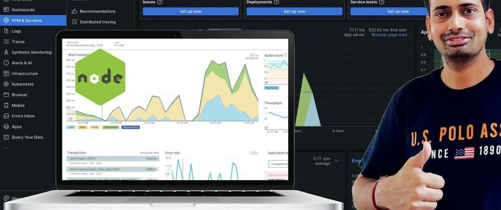 Scale Nodejs Application with APM Tools