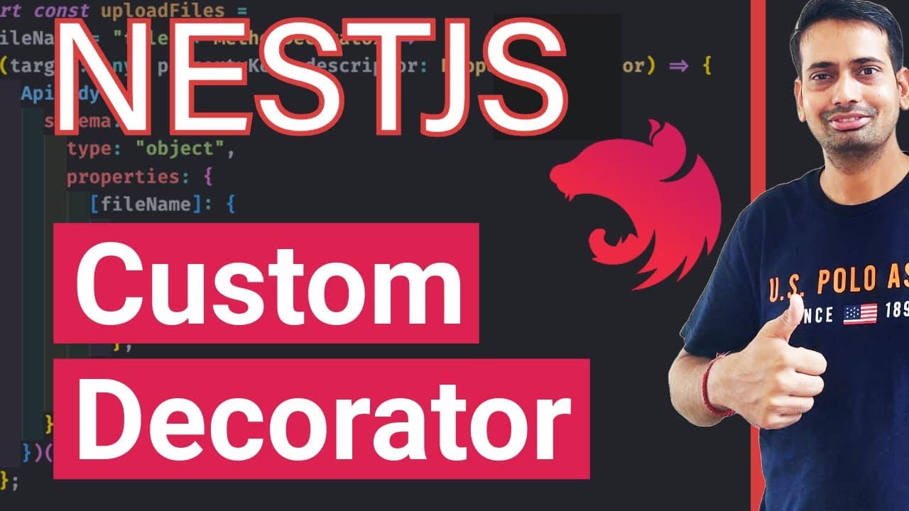 Discover the magic of custom decorators in NestJS #nestjs