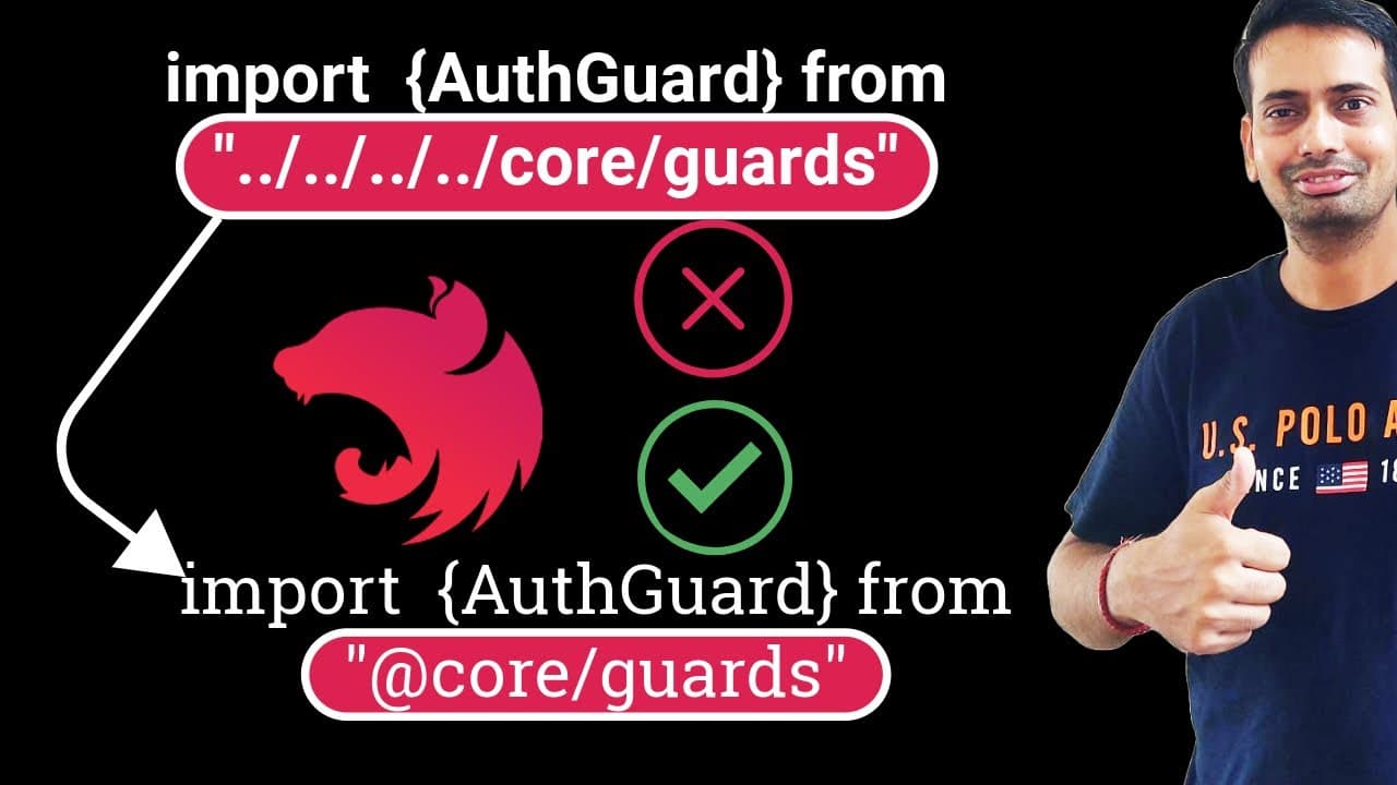 Fix long import paths in your NestJS project #nestjs
